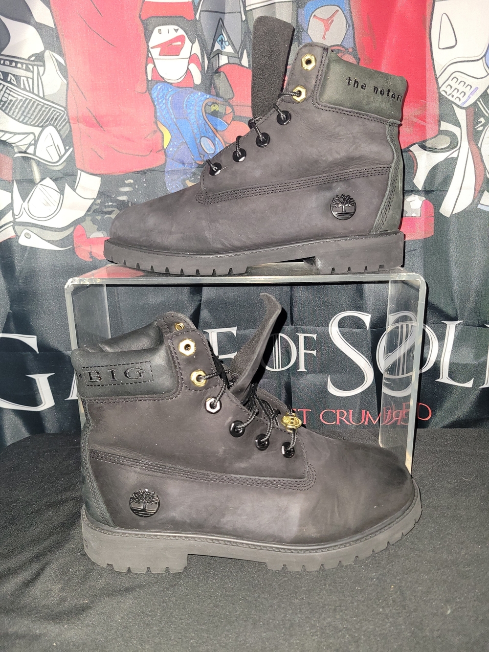 Timberland X Notorious Big Men's Black Premium Waterproof Boots